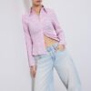 Fitted Shirt with Underbust Seam Fitted Shirt with Underbust Seam