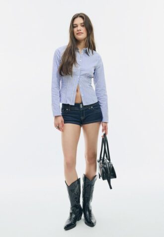 Fitted Shirt with Underbust Seam