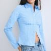 Fitted Shirt with Underbust Seam Fitted Shirt with Underbust Seam