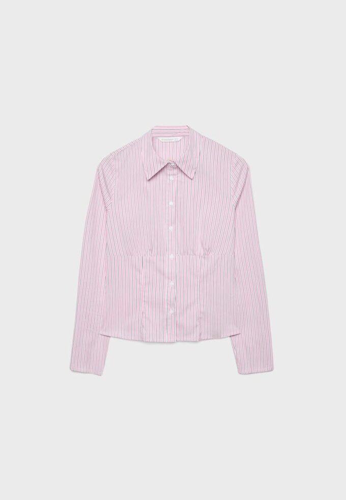 Fitted Shirt with Underbust Seam Fitted Shirt with Underbust Seam