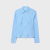 Fitted Shirt with Underbust Seam Fitted Shirt with Underbust Seam