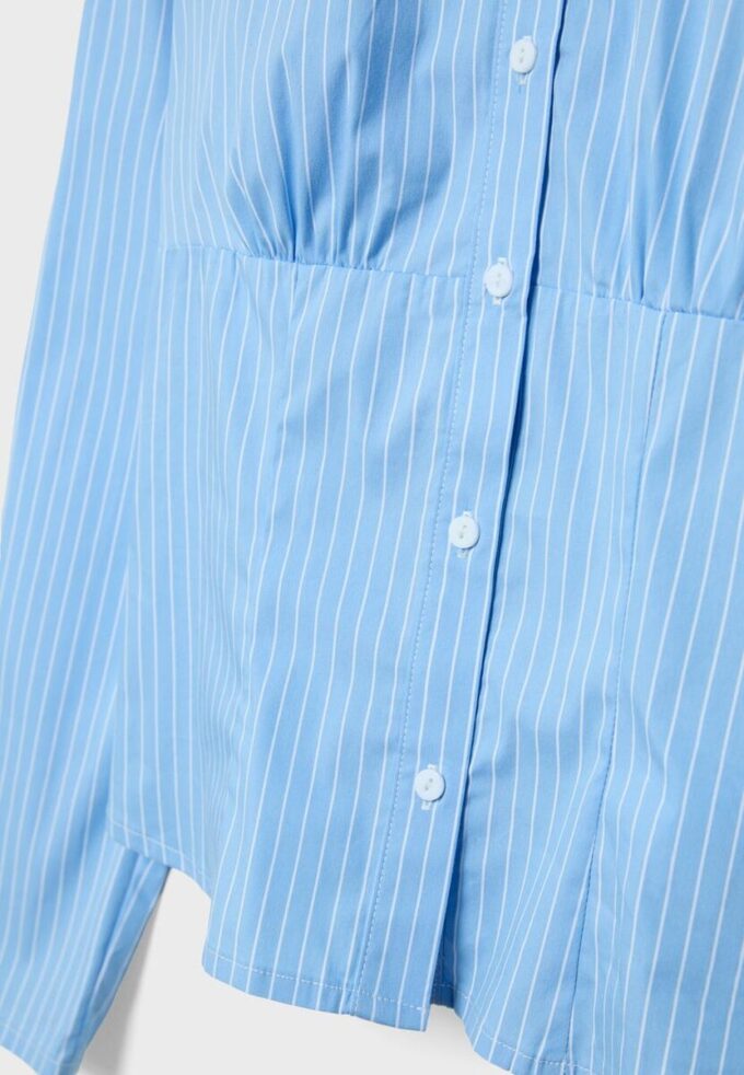 Fitted Shirt with Underbust Seam Fitted Shirt with Underbust Seam