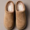 Flat Leather Clogs
