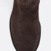 Flat Leather Riding Boot