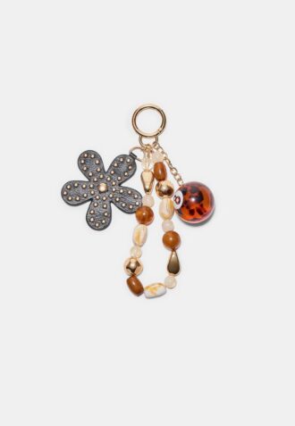 Flower and 8 Ball Charm