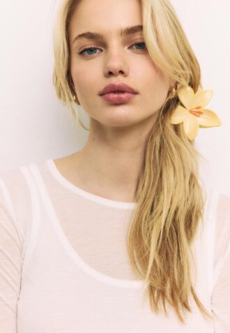Flower Hair Clip