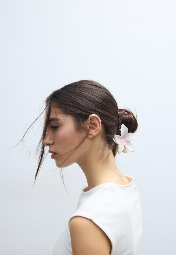 Flower Hair Clip