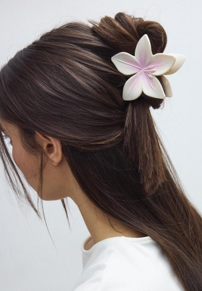 Flower Hair Clip
