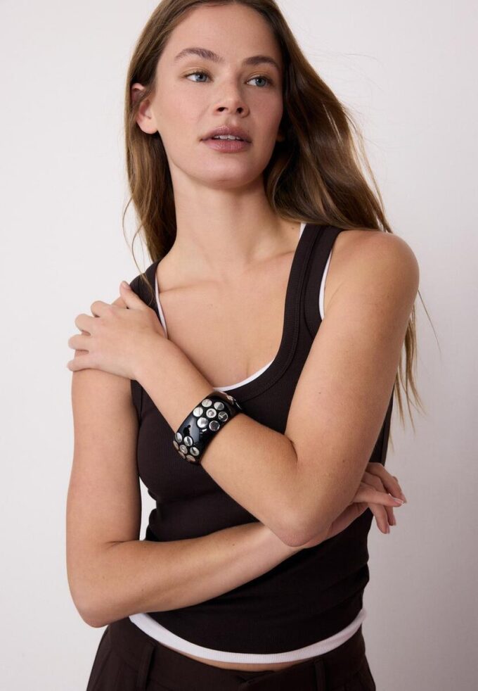 Flower Stud Bracelet