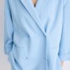 Flowing Double-Breasted Blazer Flowing Double-Breasted Blazer