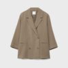Flowing Double-Breasted Blazer Flowing Double-Breasted Blazer