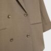 Flowing Double-Breasted Blazer Flowing Double-Breasted Blazer