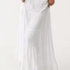Flowing Panelled Midi Skirt