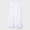 Flowing Panelled Midi Skirt