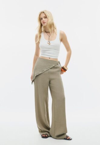 Flowing Scarf Trousers