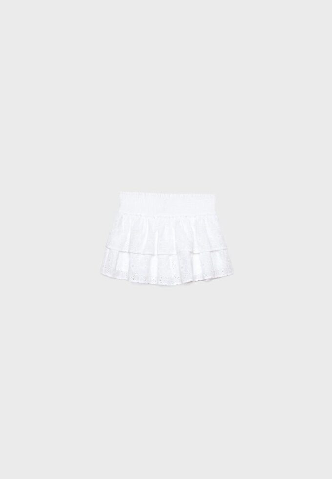Flowing Skort with Embroidery Flowing Skort with Embroidery