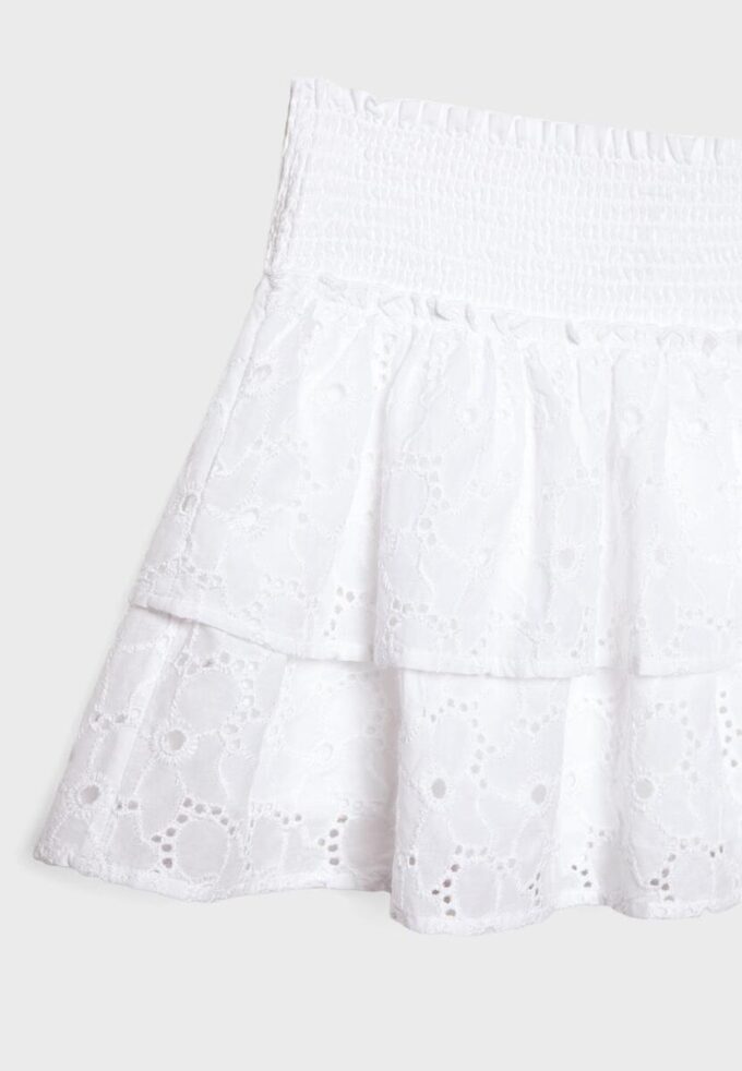 Flowing Skort with Embroidery Flowing Skort with Embroidery