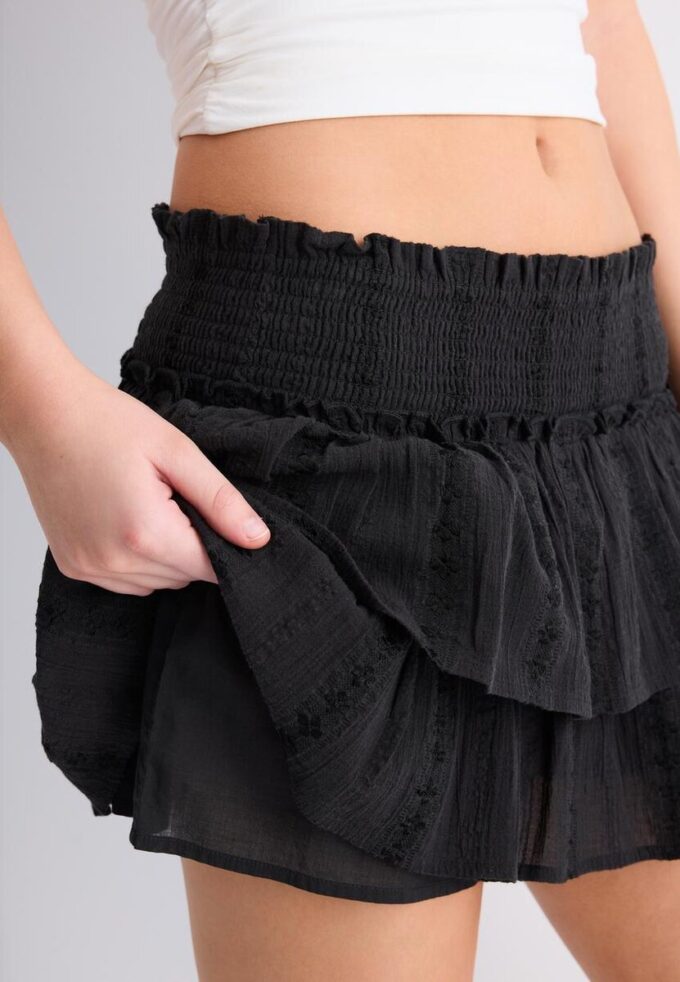 Flowing Skort with Ruffles