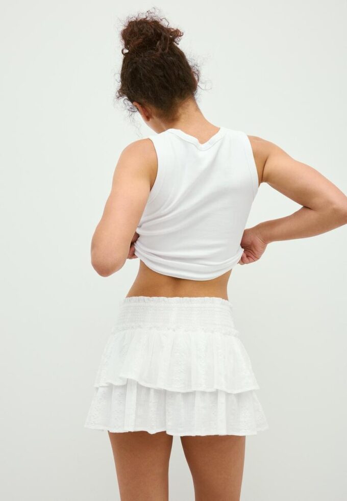 Flowing Skort with Ruffles Flowing Skort with Ruffles