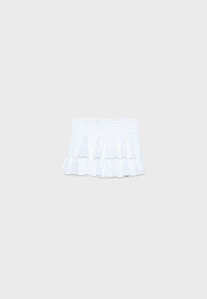 Flowing Skort with Ruffles Flowing Skort with Ruffles