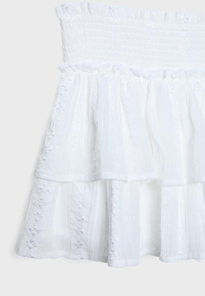 Flowing Skort with Ruffles Flowing Skort with Ruffles