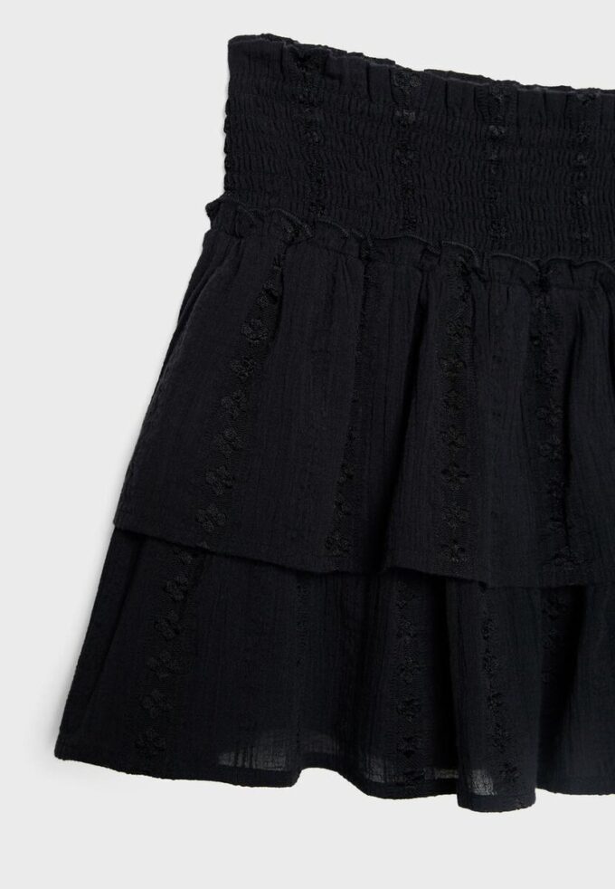 Flowing Skort with Ruffles