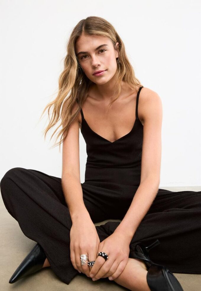 Flowing Strappy Jumpsuit