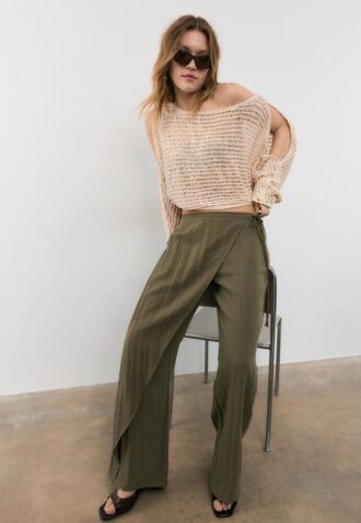 Flowing Wrap Trousers Flowing Wrap Trousers