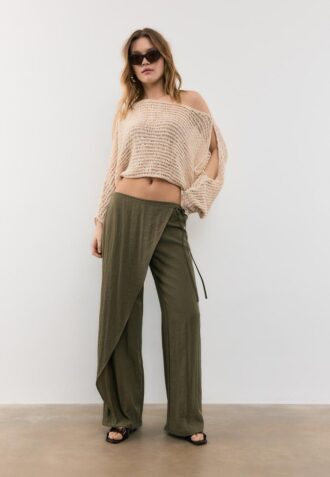 Flowing Wrap Trousers Flowing Wrap Trousers
