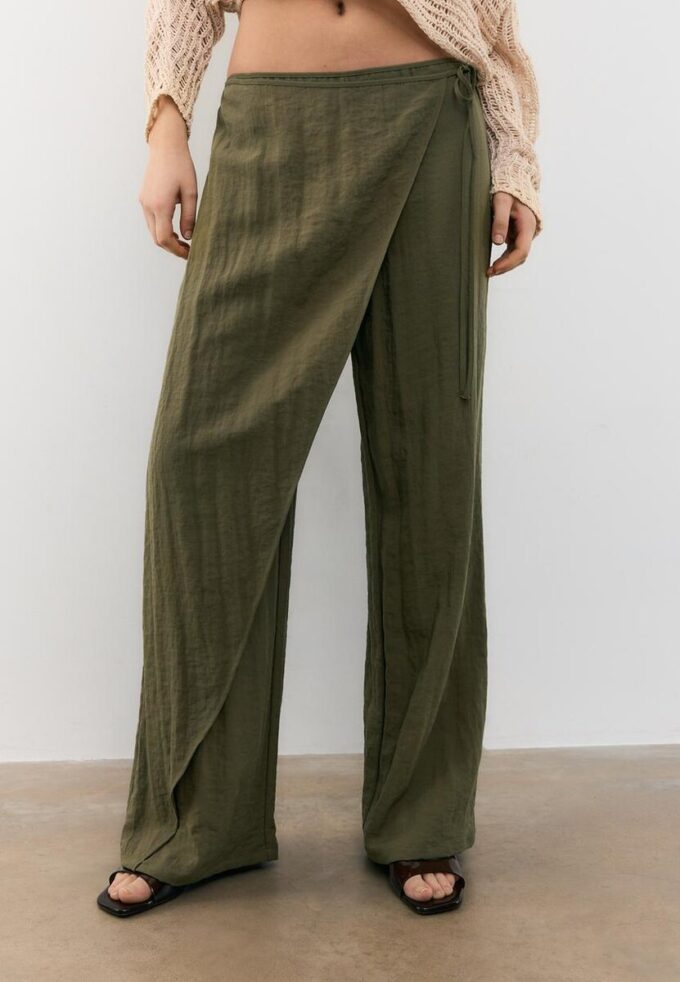 Flowing Wrap Trousers Flowing Wrap Trousers