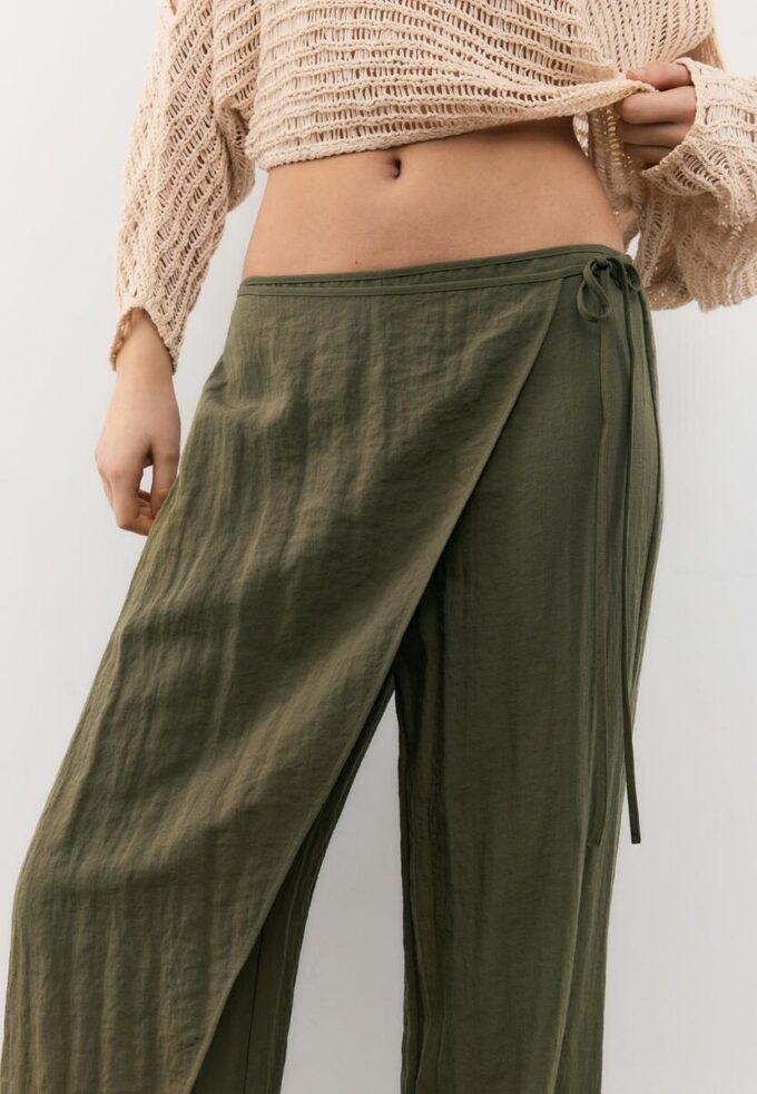 Flowing Wrap Trousers Flowing Wrap Trousers