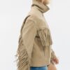 Fringed Leather Jacket