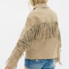 Fringed Leather Jacket