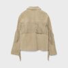 Fringed Leather Jacket