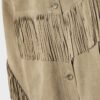 Fringed Leather Jacket