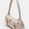Half-Moon Shoulder Bag with Pockets