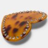 Heart Stud Fur Clip