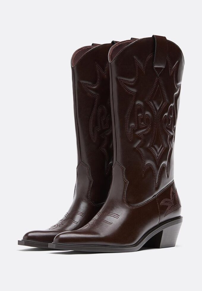 Heeled Cowboy Boots