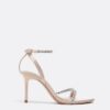 High-Heel Sandals with Rhinestone Detail High-Heel Sandals with Rhinestone Detail
