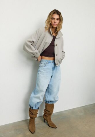 High Neck Puffer Jacket