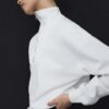 High-Neck Sweatshirt with Zip