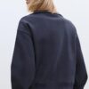 High-Neck Sweatshirt with Zip