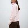 High-Neck Sweatshirt with Zip