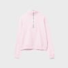 High-Neck Sweatshirt with Zip