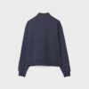 High-Neck Sweatshirt with Zip