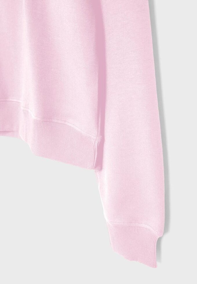 High-Neck Sweatshirt with Zip