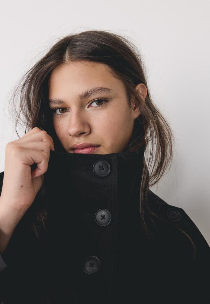 High-Neck Trench Coat High-Neck Trench Coat