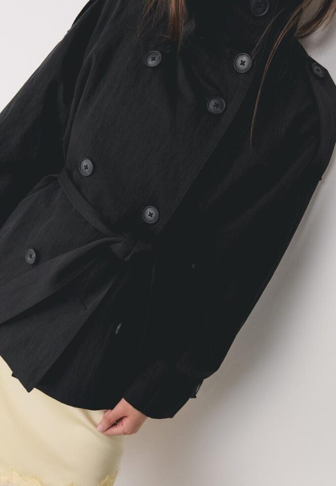 High-Neck Trench Coat High-Neck Trench Coat
