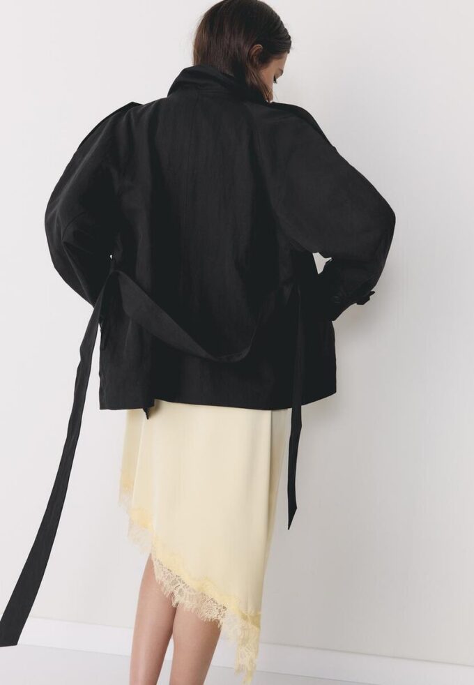 High-Neck Trench Coat High-Neck Trench Coat