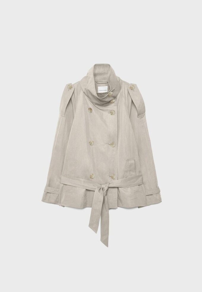 High-Neck Trench Coat High-Neck Trench Coat
